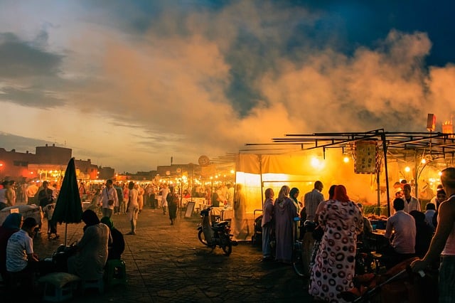 Night Bazaar In Buriram